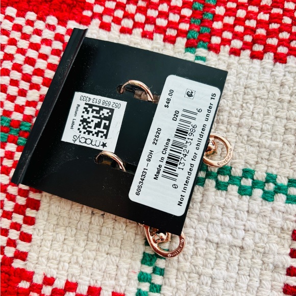 Givenchy Rose Gold Dangle Earrings - Picture 3 of 3